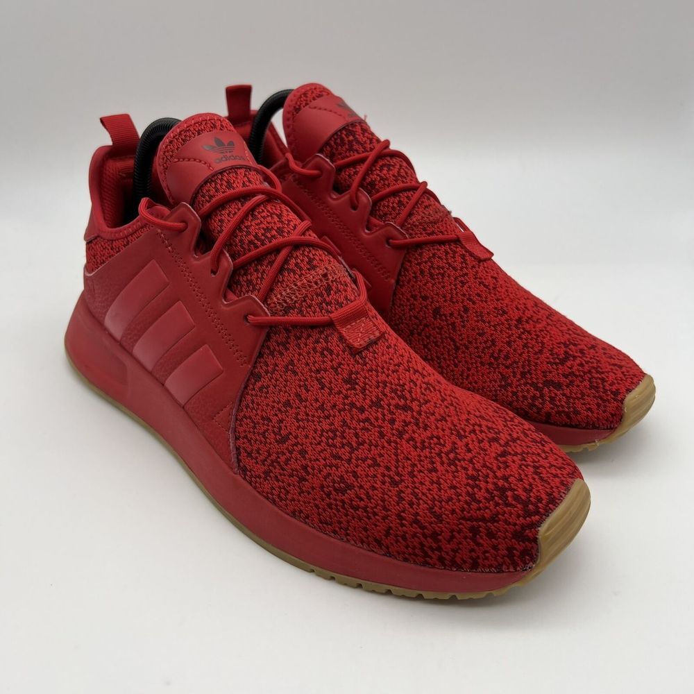 Adidas Shoes Mens Sz 8.5‎ B37439 Red Supreme Comfortable Athletic Sneakers